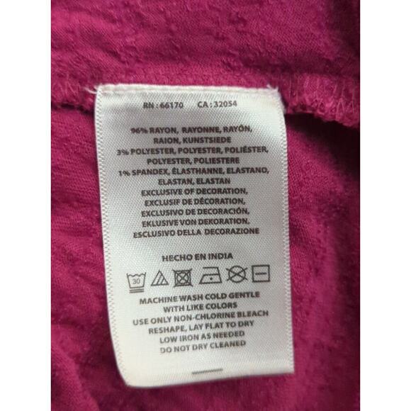 Anthropology Akemi + Kin Vizela Tank Top Woman's XS Pink Embroidered Beaded - Picture 10 of 13